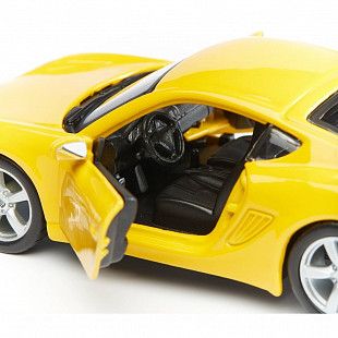 Коллекционная машина Bburago 1:32 Porsche Cayman S (18-43003) yellow