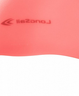 Шапочка для плавания LongSail силикон coral