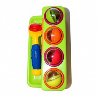 Сортер-забивалка Bradex Пим-пам-пум green DE 0206