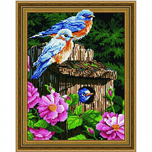 Алмазная мозаика 5D Picasso Семейство птиц 5PD4050016