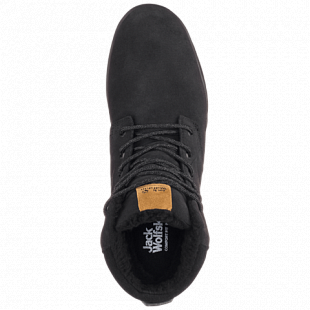 Ботинки мужские Jack Wolfskin Auckland Wt Texapore High M black / black