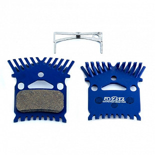 Тормозные колодки A2Z Kooling Shimano M975/965/800/776/775/765/755, с радиатором, Blue AZ-630K