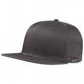 Бейсболка мужская Jack Wolfskin 365 Flat Cap dark steel 1908611-6032