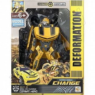 Робот-трансформер UniToys (611-30A) yellow