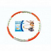 Обруч хула-хуп гимнастический JS-6017