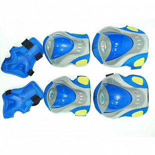 Роликовая защита Zez Sport 6107 Blue