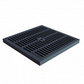 Решетка водоприемная Стандартпарк PolyMax Basic РВ-28.28-ПП black 3380-Ч