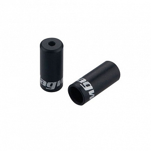 Наконечник рубашки Jagwire End Cap Open, 4 мм, black, BOT192-2BJ