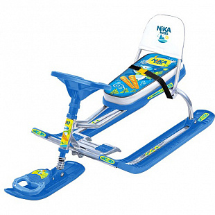 Снегокат Nika Тимка Спорт 4 ТС4-1/М Мишка blue/white