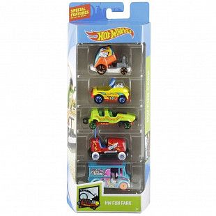 Набор машинок Hot Wheels HW Fun Park 5 шт. (1806 GHP49)