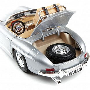 Коллекционная машина Bburago 1:18 Mercedes-Benz 300 SL Touring 1957 (18-12049) silver