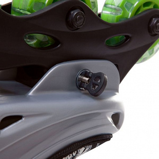 Раздвижные роликовые коньки RGX Rock Green