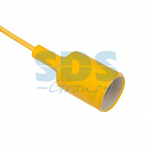 Патрон силиконовый Rexant E27 со шнуром 1 м yellow 11-8889