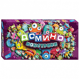 Игрушка Dream Makers Игра детская настольная Домино Монстрики 1709H