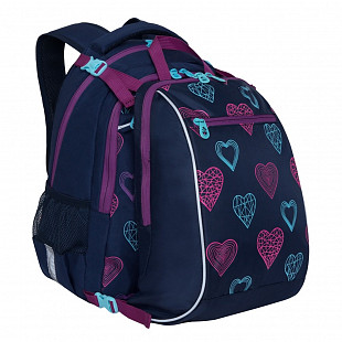 Рюкзак школьный GRIZZLY RG-064-1 /1 blue