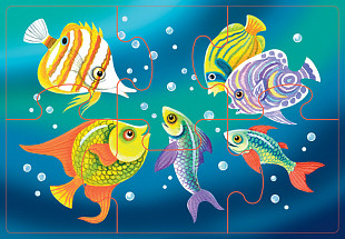 Пазл-мозаика Step Puzzle Морские жители SP-70105