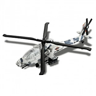 Игрушка Maisto Военная авиатехника AH-64 Apahe (15353) white