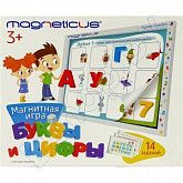 Мягкая магнитная игра Magneticus Буквы и цифры (POL-010) №2