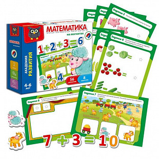 Развивающая игра Vladi Toys VT5411-02 Математика на магнитах 