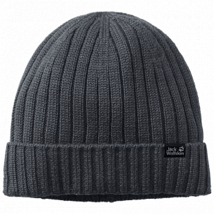 Шапка Jack Wolfskin Stormlock Rip Knit Cap ebony 1907121-6230
