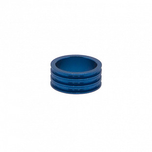 Кольцо проставочное Neco Alloy Spacer-R 1-1/8"х15мм blue ZTB13048