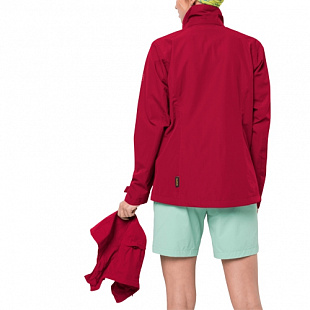 Куртка женская Jack Wolfskin Seven Lakes Jacket W scarlet