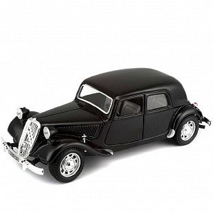Коллекционная машина Bburago 1:24 Citroen 15 CV TA 1938 (18-22017) black