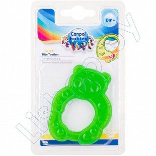 Прорезыватель Canpol babies Эластичный Медведь (13/109) медведь green