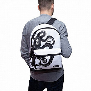 Городской рюкзак GRIZZLY RQ-007-5 /2 white/black