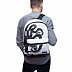 Городской рюкзак GRIZZLY RQ-007-5 /2 white/black