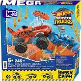 Конструктор Hot Wheels Mega Bloks Тигровая акула на арене Monster Trucks (HKF88)