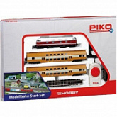 Игровой набор Piko Пассажирский поезд с двухэтажными вагонами 57135