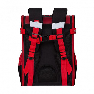 Рюкзак школьный GRIZZLY RA-980-1 /1 black/red