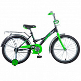 Велосипед Novatrack Strike 20" (2018) Black/Green 203STRIKE.BKG8