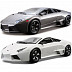 Сборная модель автомобиля Bburago 1:24 Lamborghini Reventon (18-25081)
