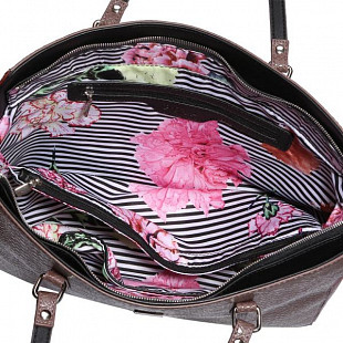 Женская сумка Pola 7186 dark pink