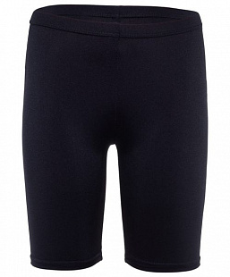 Велосипедки гимнастические до колена полиамид 230 black