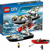 Конструктор Lego City Полицейский патрульный катер 60129