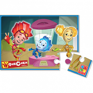 Мягкие пазлы А5 Vladi Toys Фиксики VT1103-26