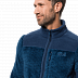 Джемпер мужский Jack Wolfskin Stone Pine Jacket M dark indigo stripes