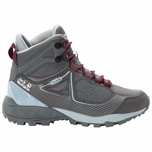 Водонепроницаемые кроссовки женские Jack Wolfskin Cascade Hike Xt Texapore Mid W pebble grey / pink