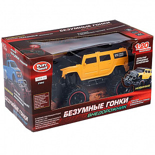 Радиоуправляемая машина Play Smart Безумные гонки Джип Внедорожник М80317 1шт (в ассортименте)
