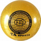 Мяч для художественной гимнастики RGB-102 15 см Yellow