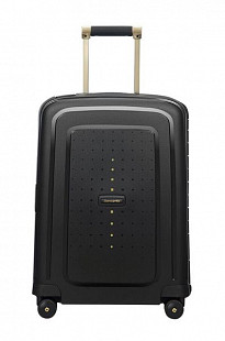 Чемодан Samsonite S`Cure DLX 55см U44-29003 Black/Gold
