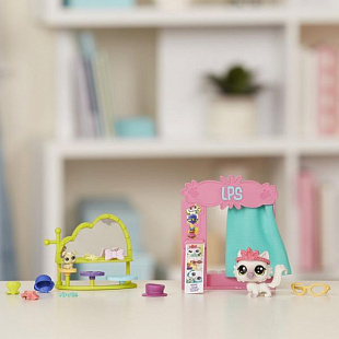 Игровой набор Littlest Pet Shop Хобби петов Кошечка (E0393)