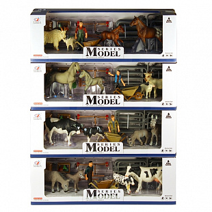 Игровой набор Maya Toys Фермер и домашние животные Q9899-U12