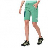 Шорты женские Jack Wolfskin Overland Shorts W pacific green