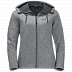 Джемпер женский Jack Wolfskin Sky Thermic Hooded Jkt Women medium grey