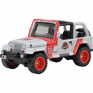 Машинка Hot Wheels Premium Pop Culture '92 Jeep Wrangler Sahara (HXD63 JBL59)