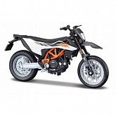 Масштабная модель мотоцикла Maisto 1:18 KTM 690 SMC R (39300 20-19131) White НОВОЕ ПОСТУПЛЕНИЕ